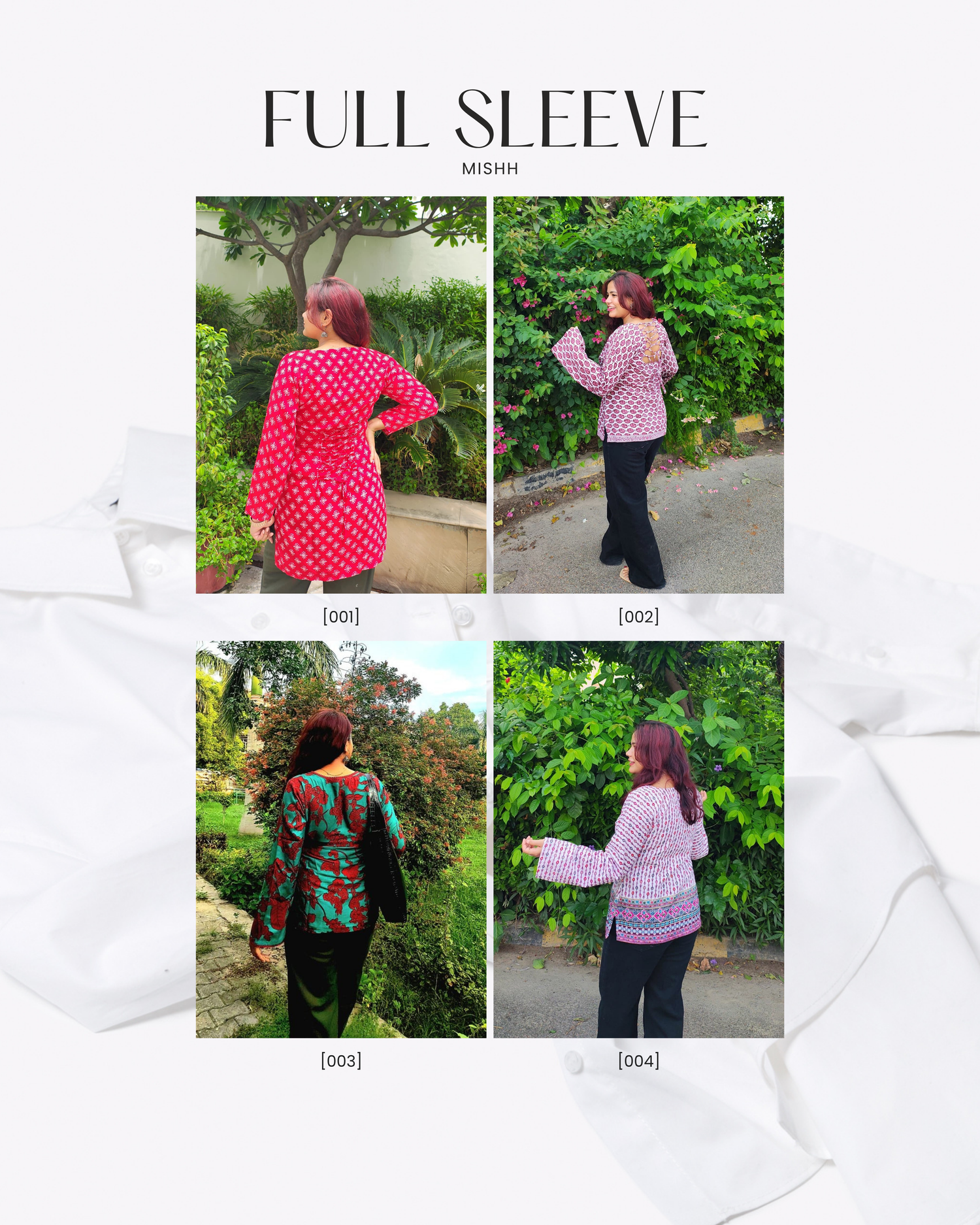 Full Sleeves Kurtis