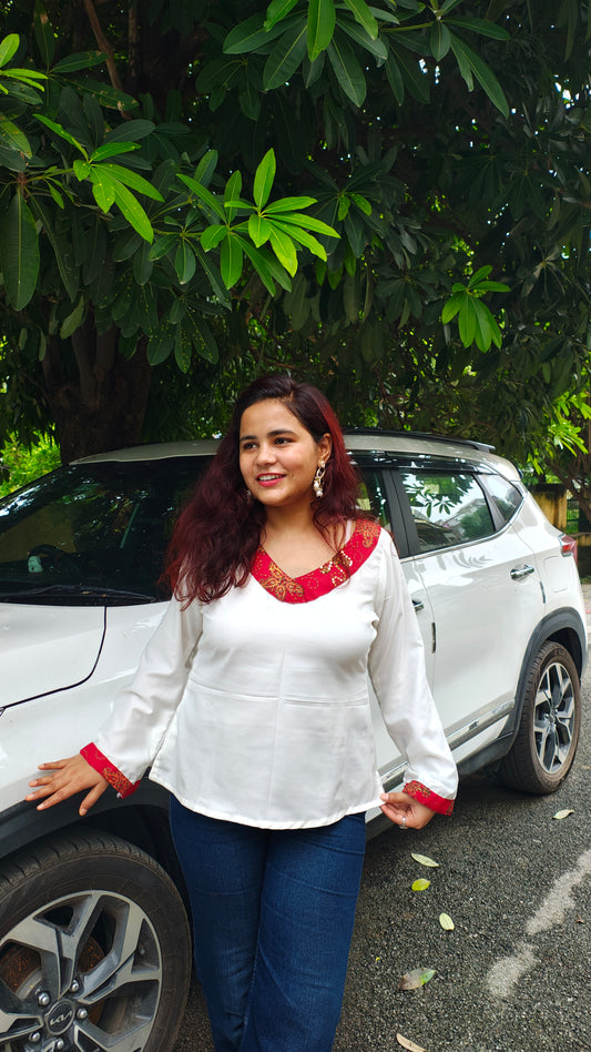 MEER BELL SLEEVE WITH BACK DORI