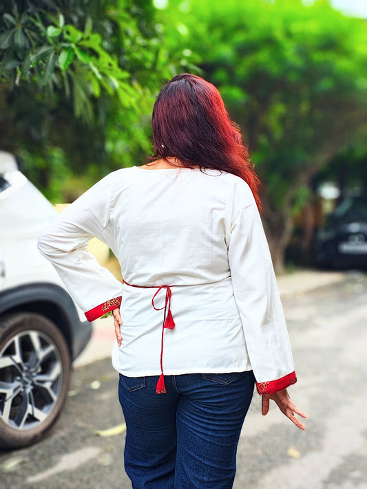 MEER BELL SLEEVE WITH BACK DORI