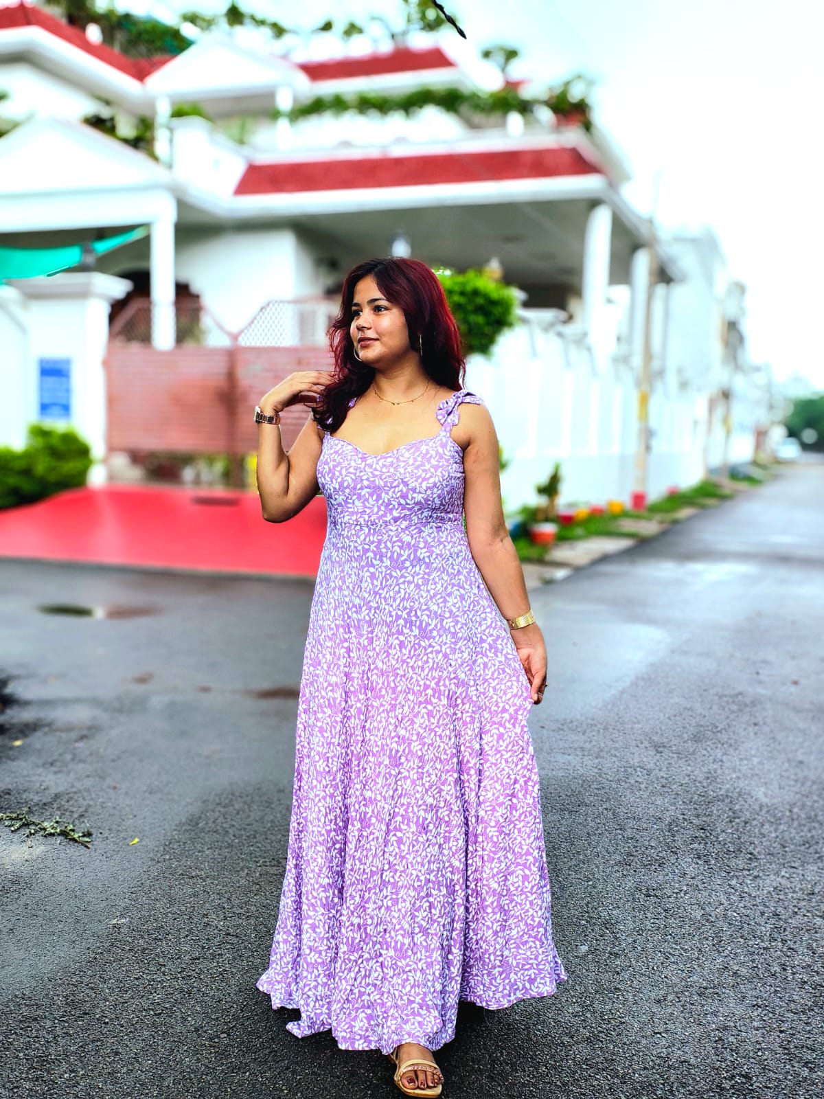 Sweet Heart Neck Gown