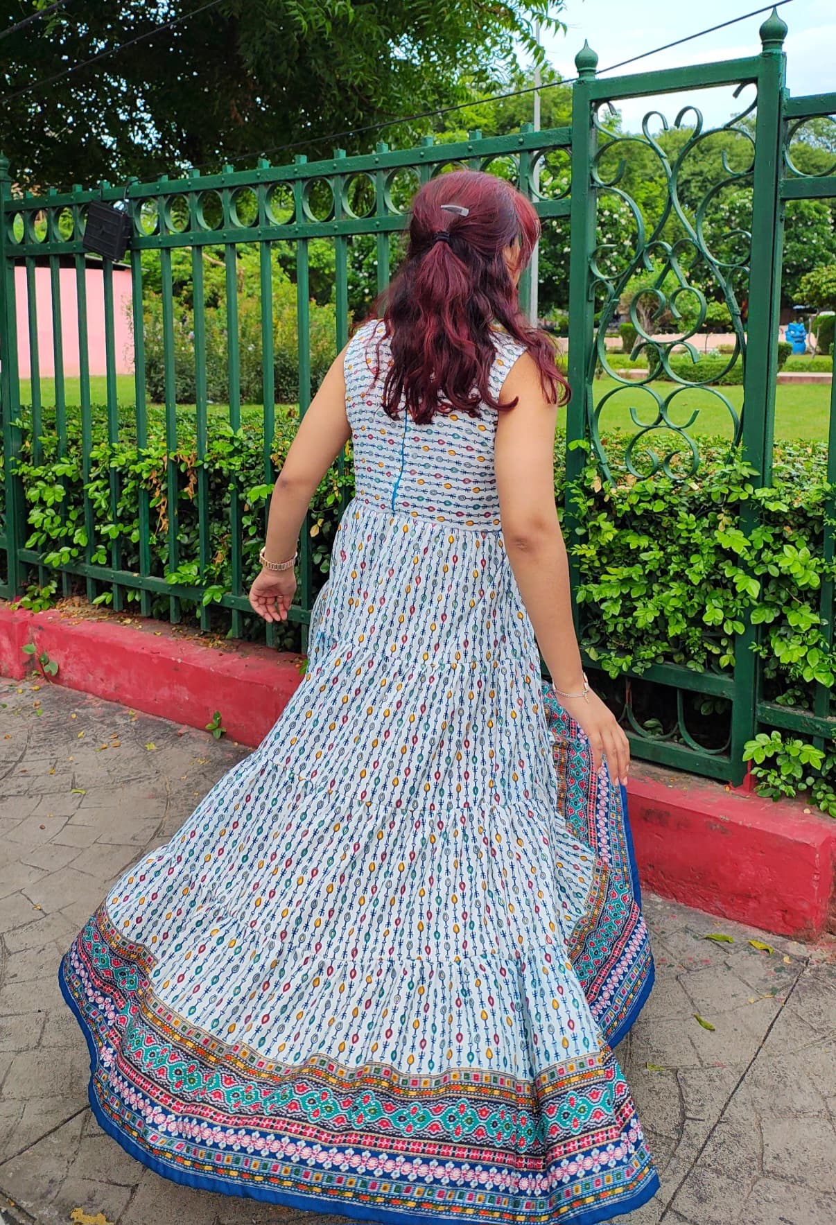 Indie Lines Long Dress