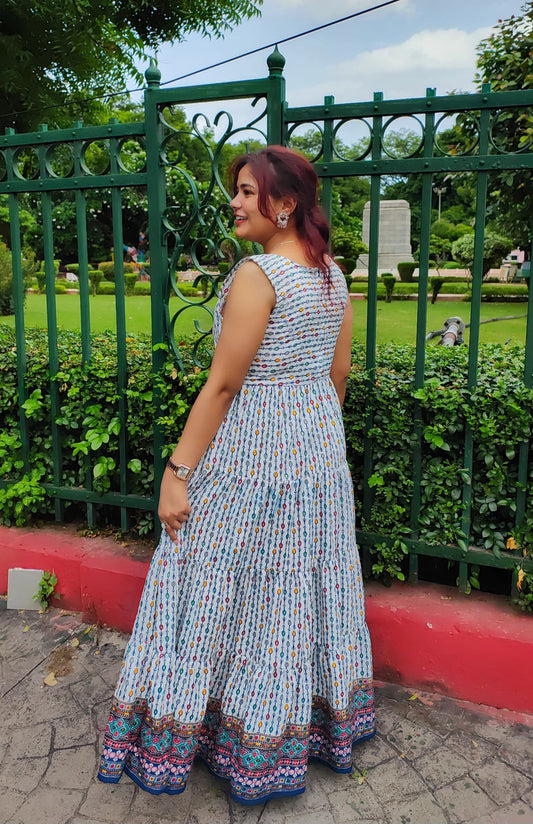 Indie Lines Long Dress