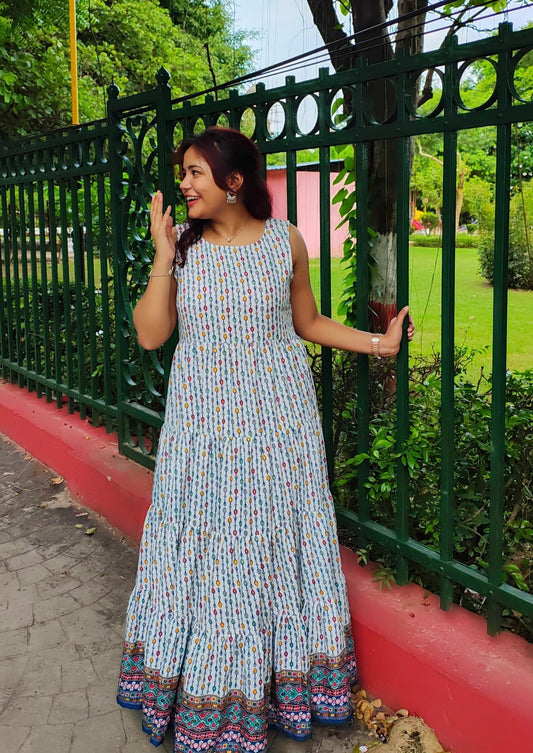 Indie Lines Long Dress