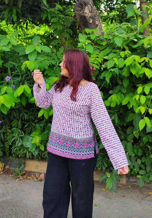 Boho Bloom Kurti